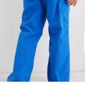 Aerie Pull-on Pants Utility Street Comfort Relax Retro‎ Prep Elastic Women Large